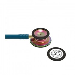 3M Littmann Classic III Stethoscope - Caribbean Blue with Rainbow Chestpiece (5807)