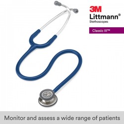 3M Littmann Classic III Stethoscope - Navy 27 inch (5622)