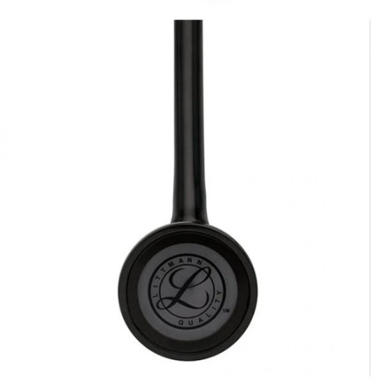 3M Littmann Master Cardiology Stethoscope - Black Chestpiece and Eartubes with Black Tube (2161)
