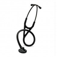 3M Littmann Master Cardiology Stethoscope - Black Chestpiece and Eartubes with Black Tube (2161)
