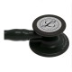 3M Littmann Cardiology IV Stethoscope - Black Finish Chestpiece with Black Tube (27 inch) (6163)
