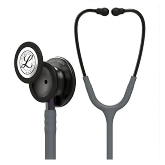 3M Littmann Classic III Stethoscope - Grey Tube with Smoke Chestpiece and Violet Grey Stem (5873)