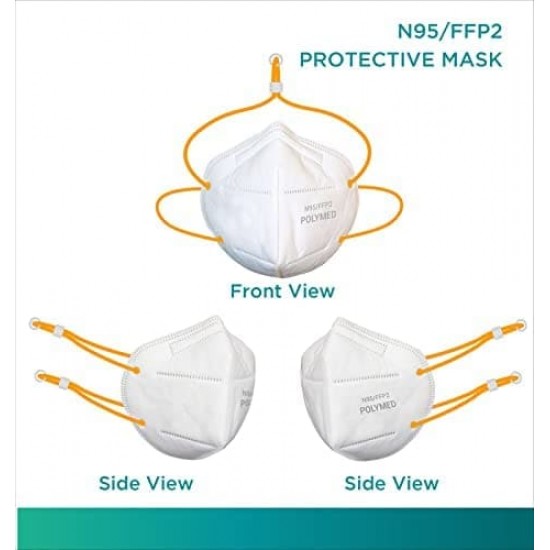 POLYMED Neck Loop N95 FFP2 MASK 