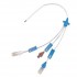 Triple Lumen Cvc 7FR 16cm with Inj Cap ( Pml)