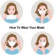 STIORA 3ply Disposable Protective Mask