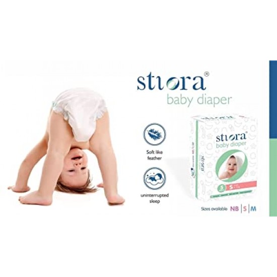 STIORA Baby Diaper -new born, Medium