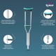 Tynor Auxiliary Crutch (L 21) - Silver