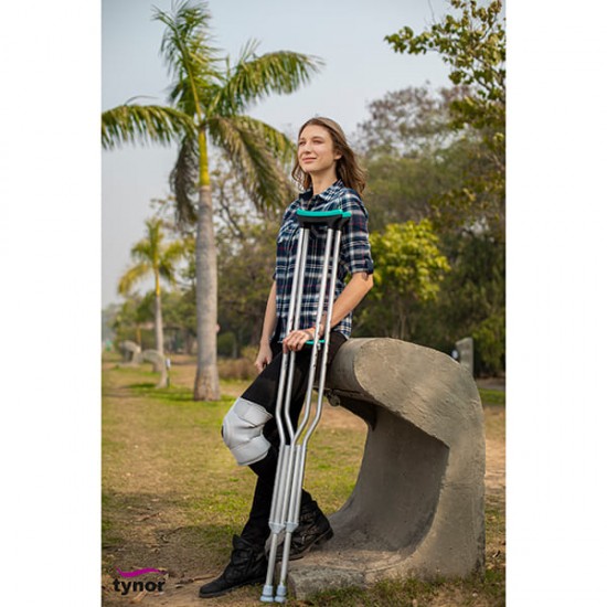 Tynor Auxiliary Crutch (L 21) - Silver