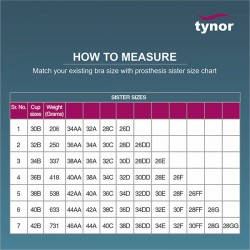Tynor Breast Prosthesis (B 30) (H 19)