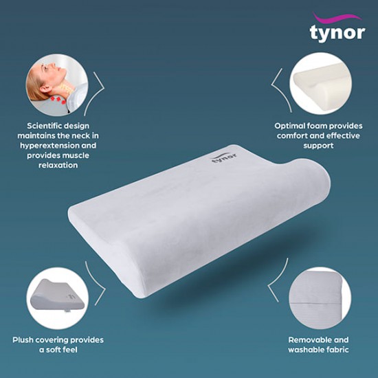 Tynor Cervical Pillow Regular (One Size Fits All) (B 08)