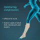 Tynor Compression Garment Leg Below Knee Open Toe - Wide  (I 80)