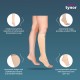 Tynor Compression Garment Leg Below Knee Open Toe - Wide  (I 80)