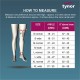 Tynor Compression Garment Leg Mid Thigh Open Toe - Normal (I 78)