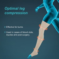 Tynor Compression Garment Leg Mid Thigh Open Toe - Wide (I 78)
