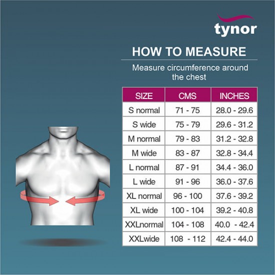 Tynor Compression Garment Vest (Sleeveless) - Normal  (I 83)