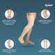 Tynor Compression Stocking Mid Thigh  (I 15)