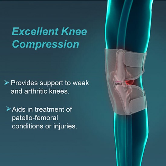 Tynor Elastic Knee Support  (D 08)