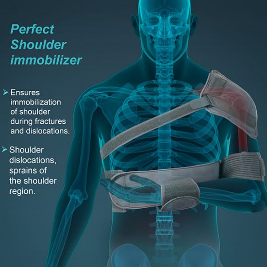 Tynor Elastic Shoulder Immobiliser (L) (C 03)