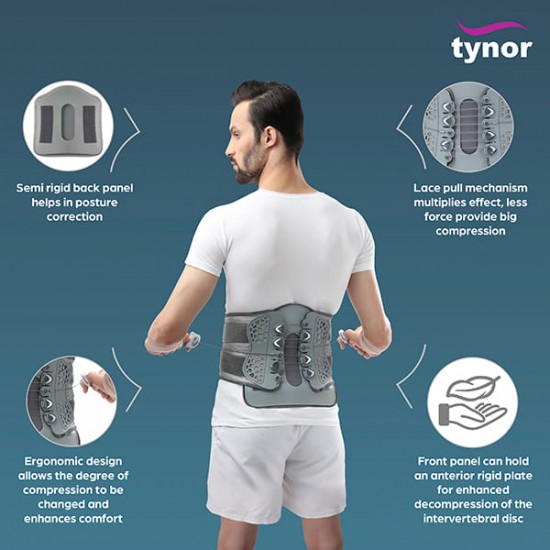 Tynor Lumbo Lacepull Brace (UN) (A 29)