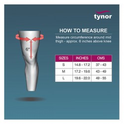 Tynor OAC Knee Immobilizer 19 Inches x 48 cm (L 42)
