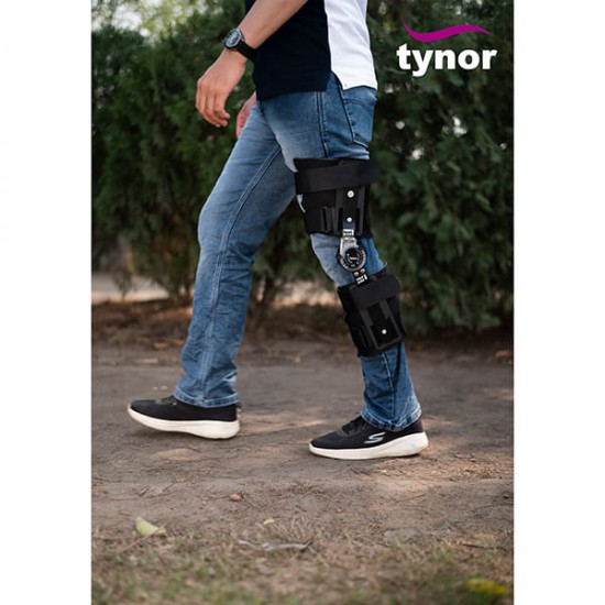 Tynor R.O.M. Knee Brace 18 Inches x 46 cm (UN) (D 10)