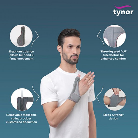 Tynor Thumb Spica Splint (One Size Fits All) (F 06)