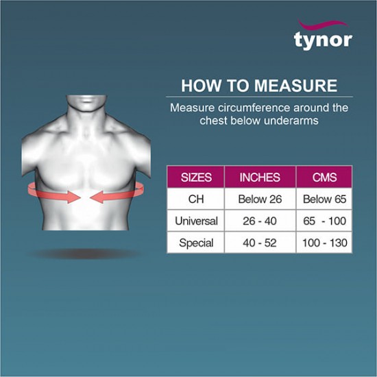 Tynor Universal Shoulder Immobiliser (One Size Fits All) (C 02)