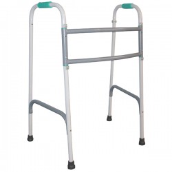 Tynor Walker Foldable Ergo (UN) (L 37) - Silver