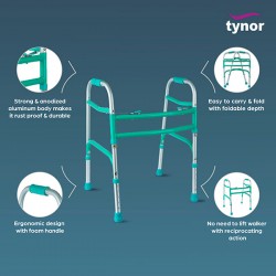 Tynor Walker Invalid's All Pods (Child) (L 41) - Silver