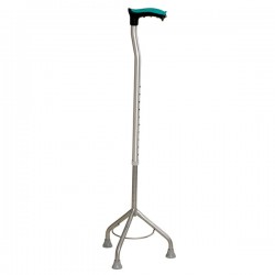 Tynor Walking Stick Tripod (UN) (L 32) - Silver