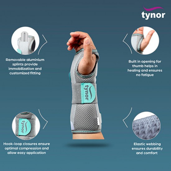 Tynor Wrist and Forearm Splint Left (E 03)