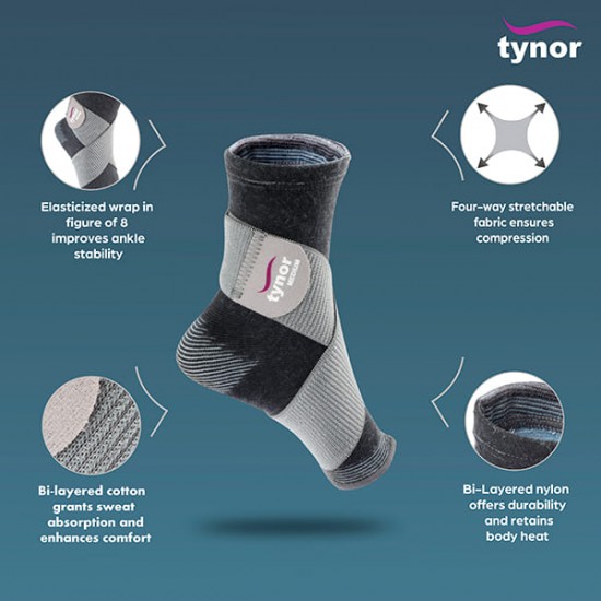 Tynor Ankle Binder (D 01)